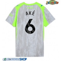 Maglie da calcio Manchester City Nathan Ake #6 Terza Maglia Femminile 2025-26 Manica Corta